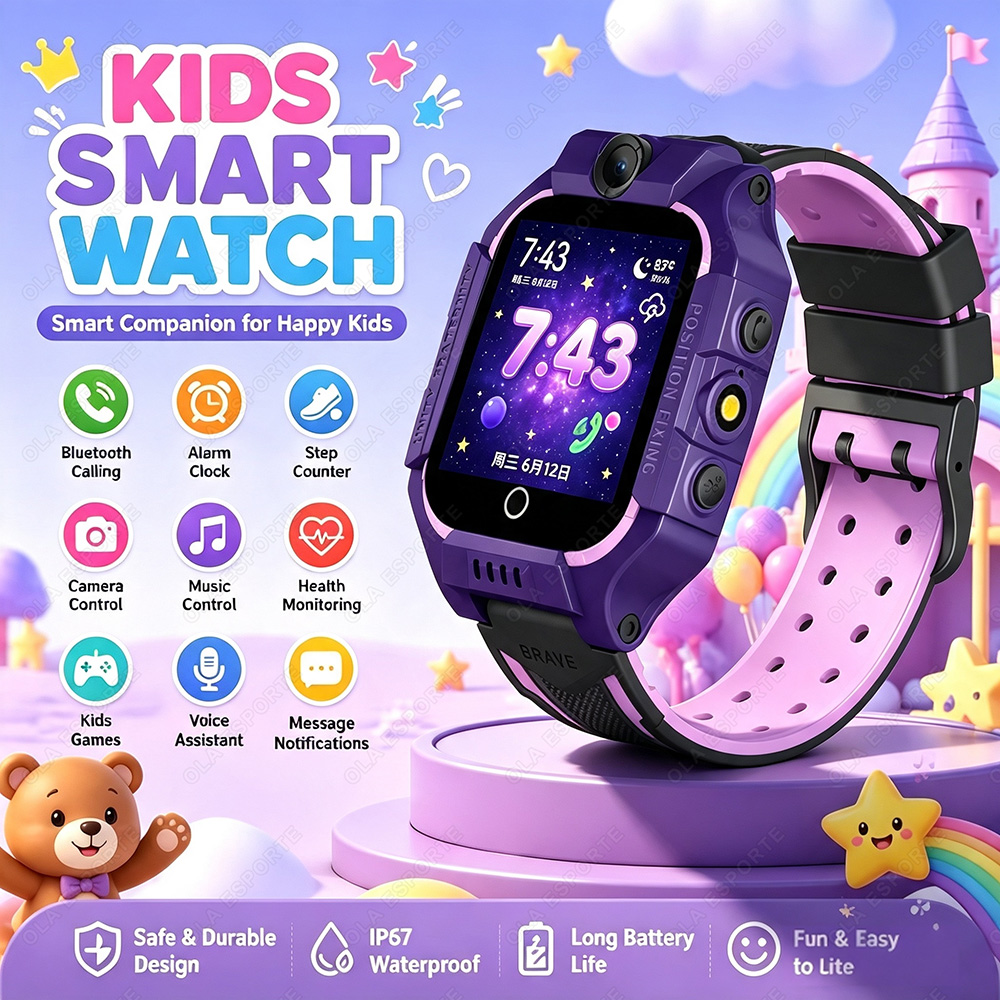 Smartwatch Watches Gift For Boys - 2027 New 2G Kids Smart Watch