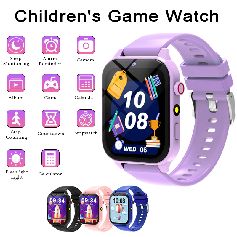 Smartwatch Watches For Girls Kids - Smartwatch Children's Games Watch 1.83 Inch