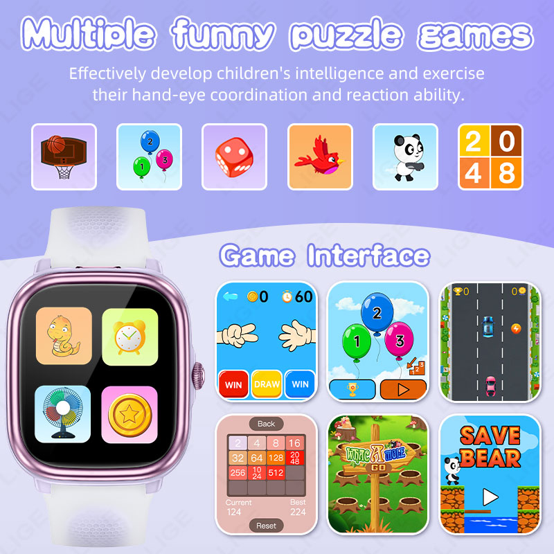 LIGE Kids Smart Watch 1.83inch - Smartwatch Watches For Girls Kids review and price