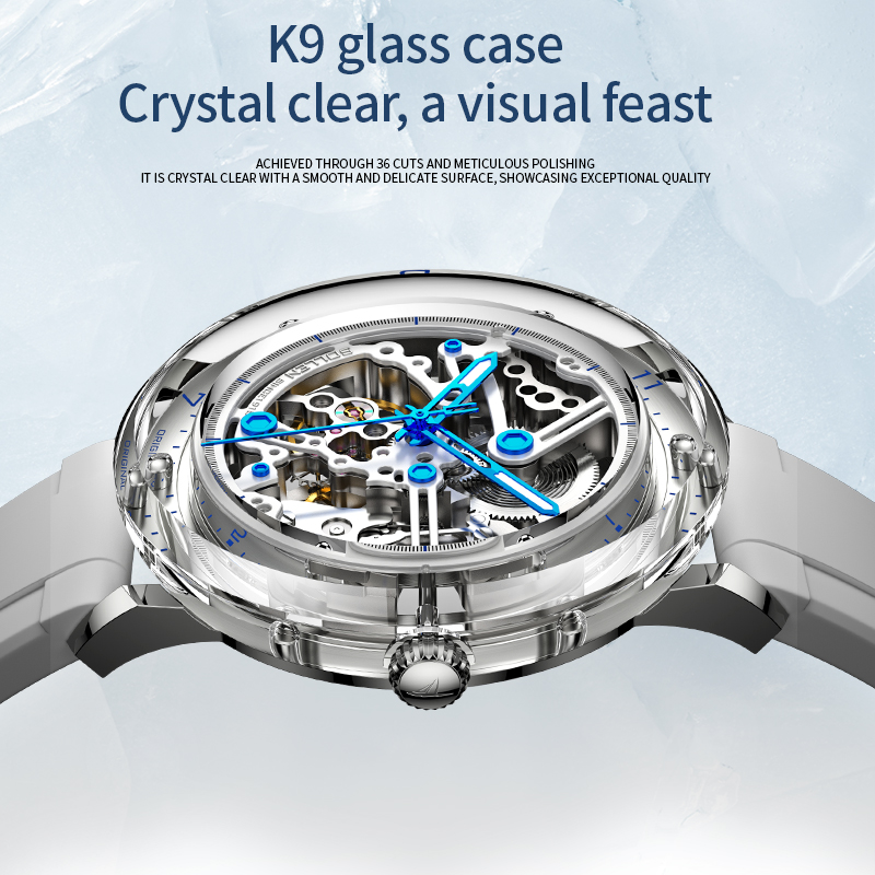 New Customized Mens Mechanical - Leather Watch Strap review and price