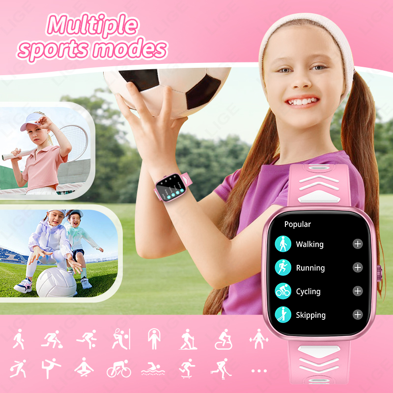LIGE Children Boys Girls Prese - Smartwatch Watches For Girls Kids review and price