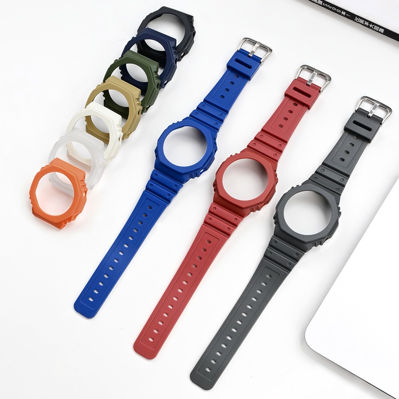 Resin Strap for Casio Farm Oak - Casio Watch G-Shock Ga-2100 review and price