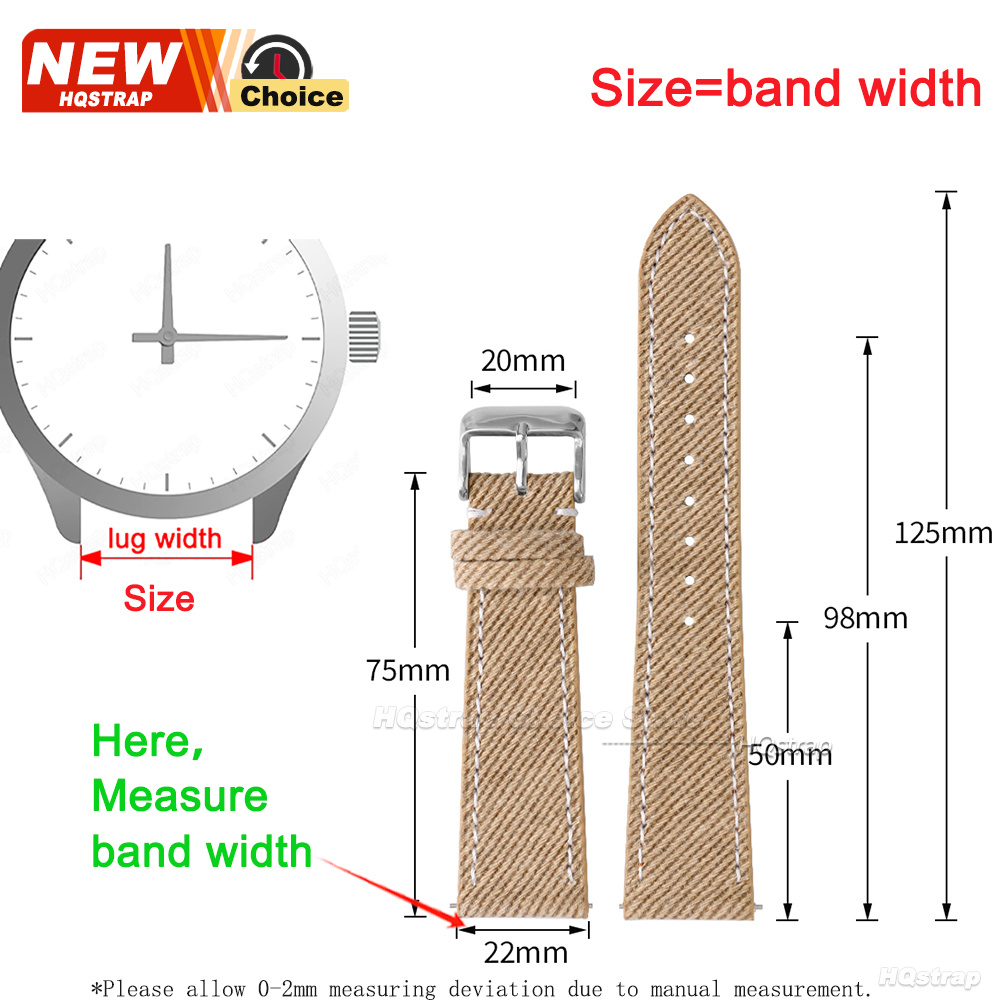 Nylon Denim Fabric Watch Strap - Smartwatch Samsung Watches For Men review and price