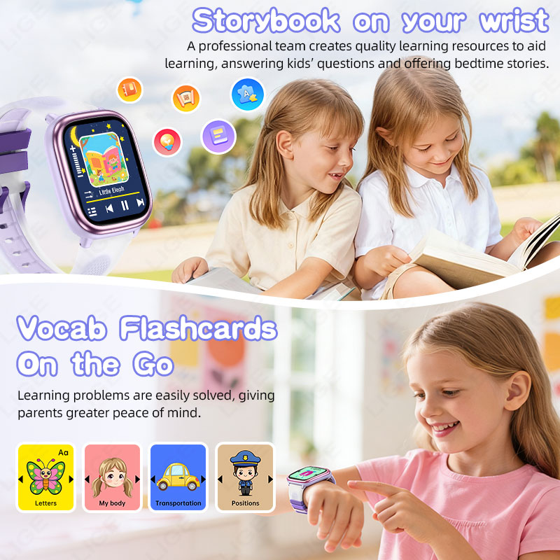 LIGE 2026 New Children Learnin - Smartwatch Watches For Girls Kids review and price