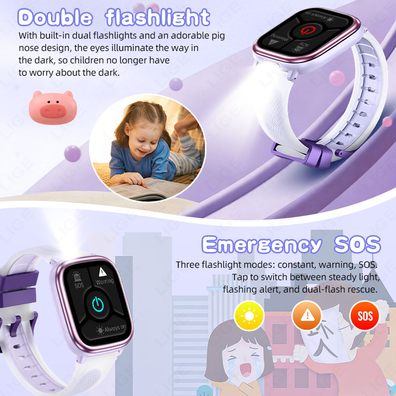 LIGE 2026 New Children Learnin - Smartwatch Watches For Girls Kids review and price