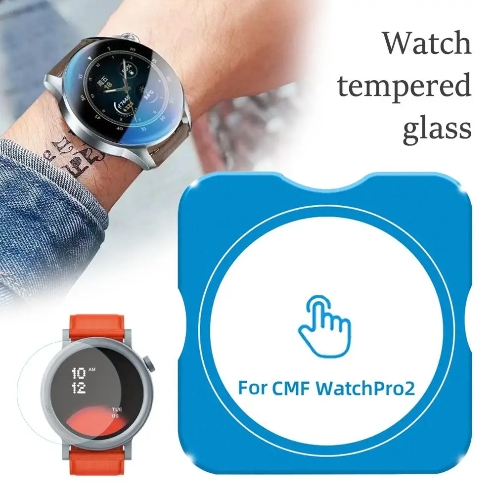 Tempered Glass For CMF Watch P - Smart Watch Screen Protector review and price