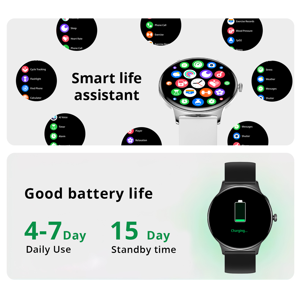 COLMI V89 Women's Smartwatch 1 - Hybrid Smartwatch review and price