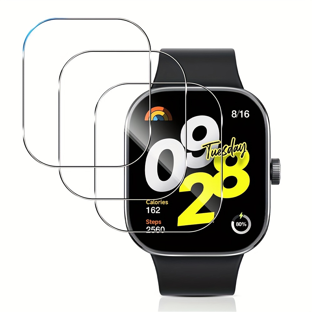 3-5Pcs Premium Tempered Glass  - Smart Watch Screen Protector review and price