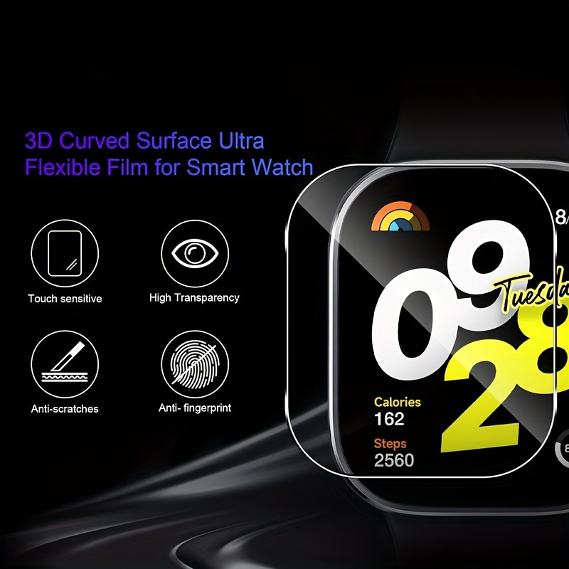 3-5Pcs Premium Tempered Glass  - Smart Watch Screen Protector review and price
