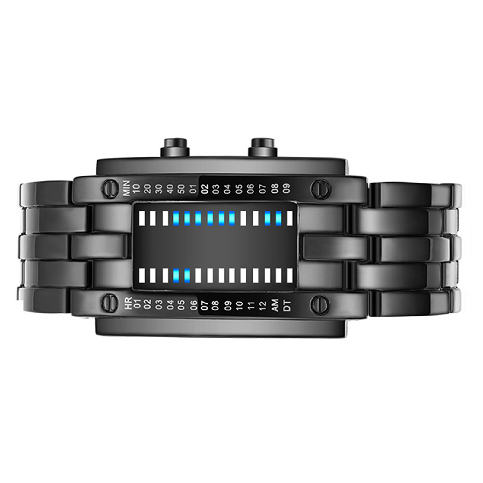 Premium Binary Matrix Blue LED - Smartwatch Premium Watches For Women review and price