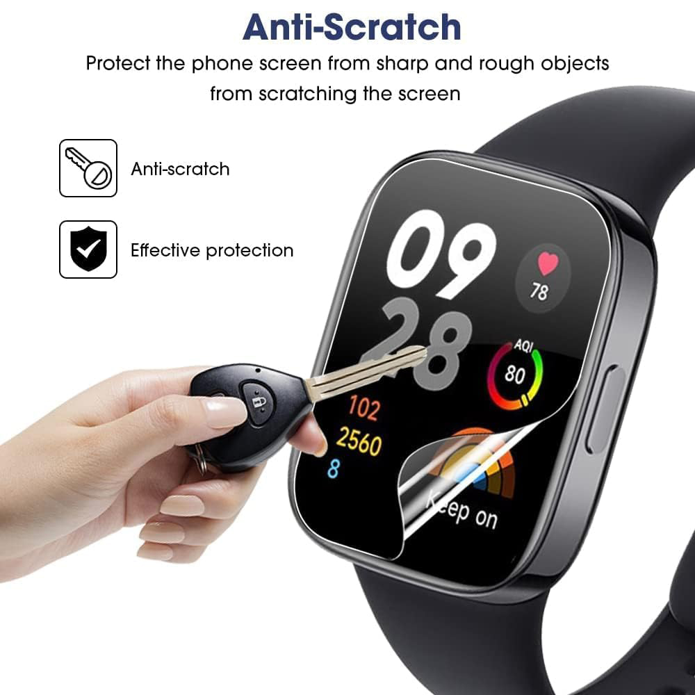 3/6pcs Hydrogel Protective Fil - Smart Watch Screen Protector review and price