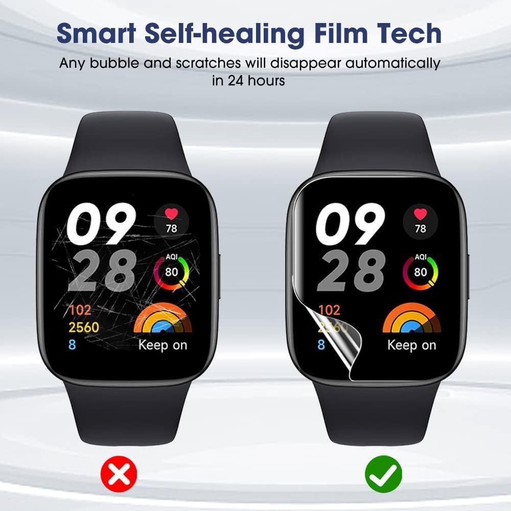 3/6pcs Hydrogel Protective Fil - Smart Watch Screen Protector review and price