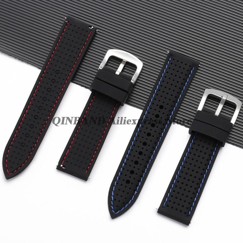 20/22/24mm Premium Silicone Wa - Smartwatch Premium Watches For Women review and price