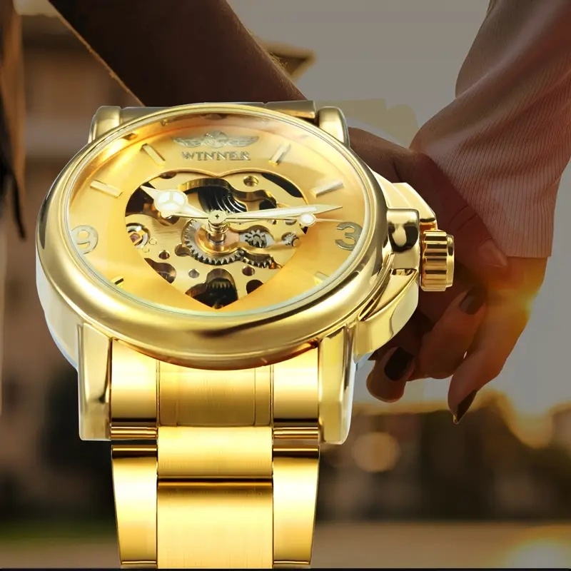 Elegant Women's Automatic Mech - Skeleton Mechanical Watch review and price
