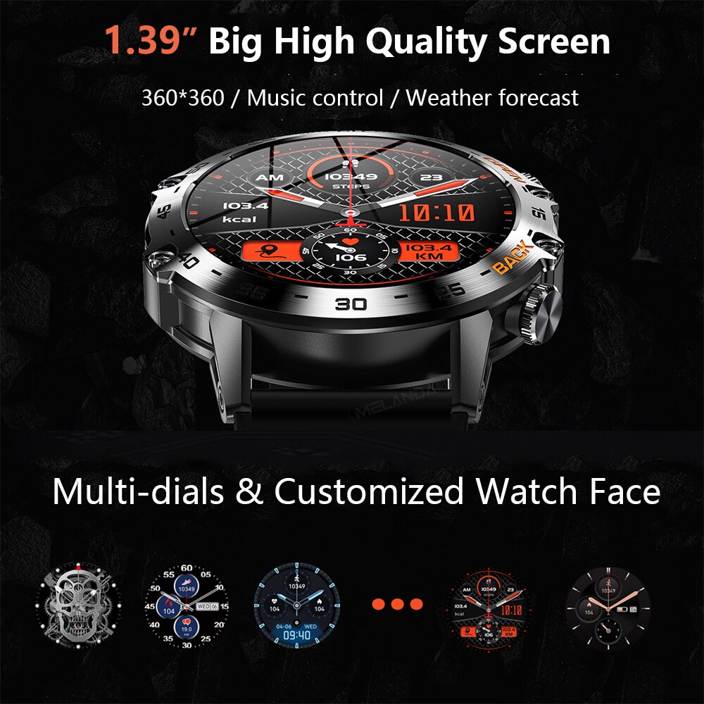 MEVADEN Steel 1.39 inch Men Lu - Hybrid Smartwatch review and price