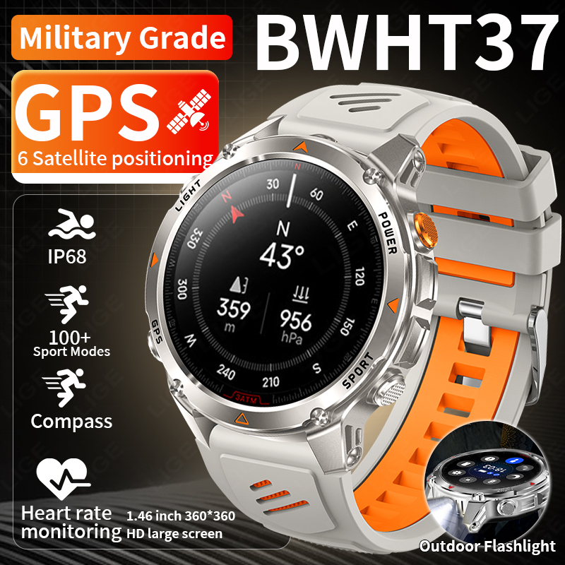 LIGE Rugged GPS Track Smart Wa - Watch Smartwatch review and price