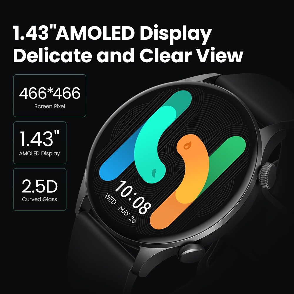 HAYLOU Solar Plus Smart Watch  - Hybrid Smartwatch review and price
