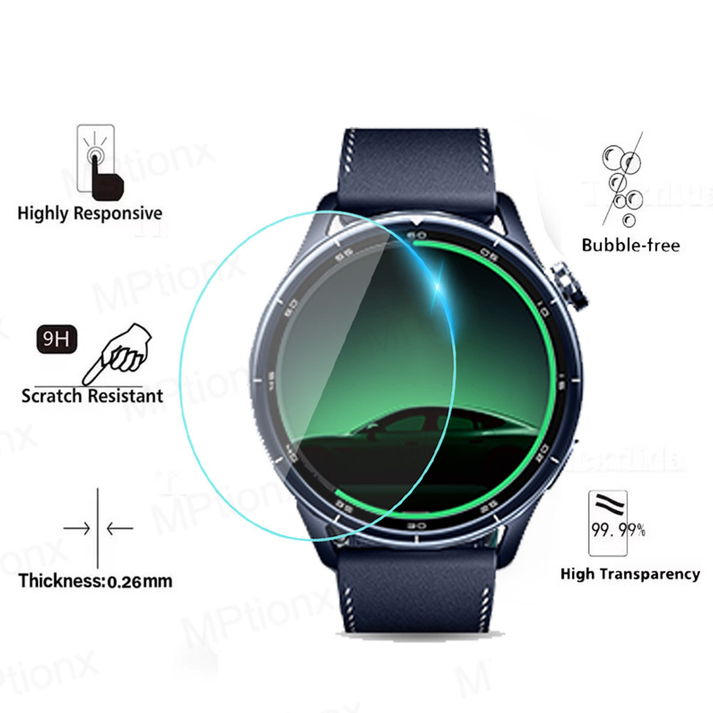 Tempered Glass for Xiaomi Watc - Smart Watch Screen Protector review and price
