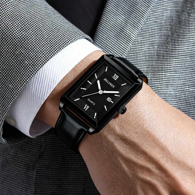 Casual Leather Men Watches Sim - Watches Not Smartwatch review and price