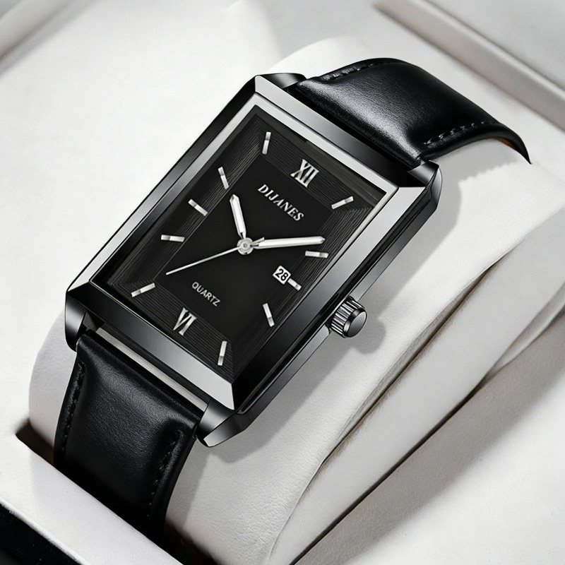 Casual Leather Men Watches Sim - Watches Not Smartwatch review and price