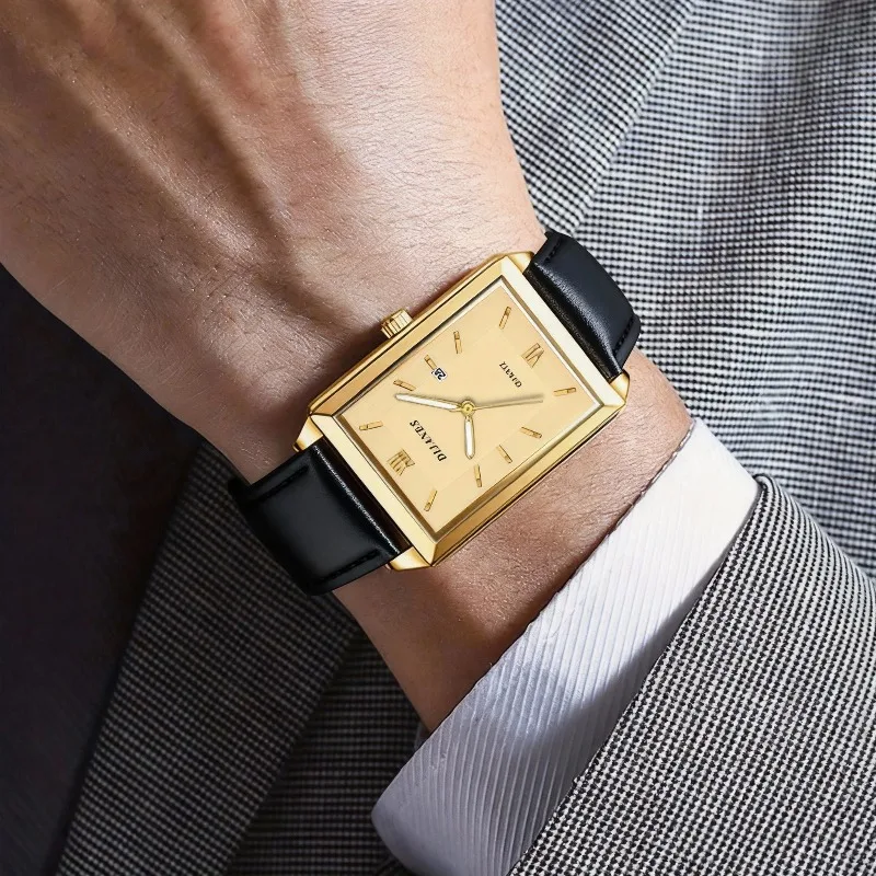 Casual Leather Men Watches Sim - Watches Not Smartwatch review and price