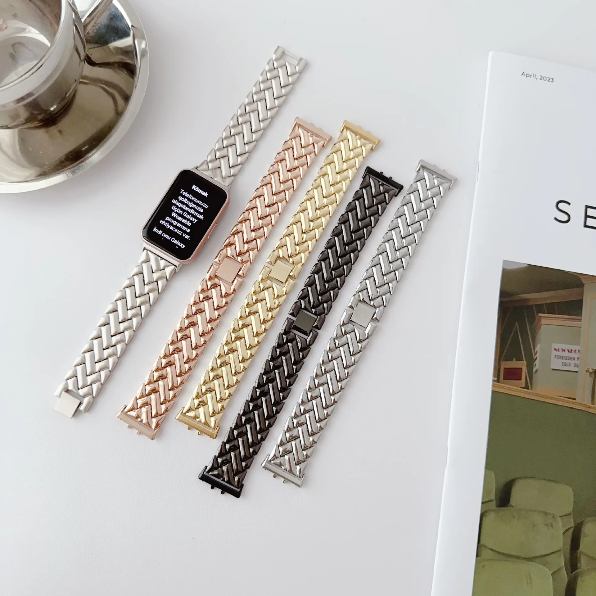 New Wristband Metal Strap for  - Smartwatch Samsung Watches For Men review and price
