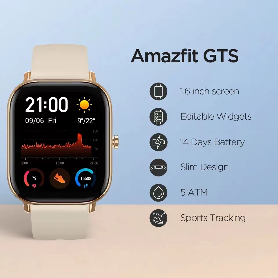 Amazfit GTS Smart Watch For Me - Smartwatch Refurbished Watches review and price
