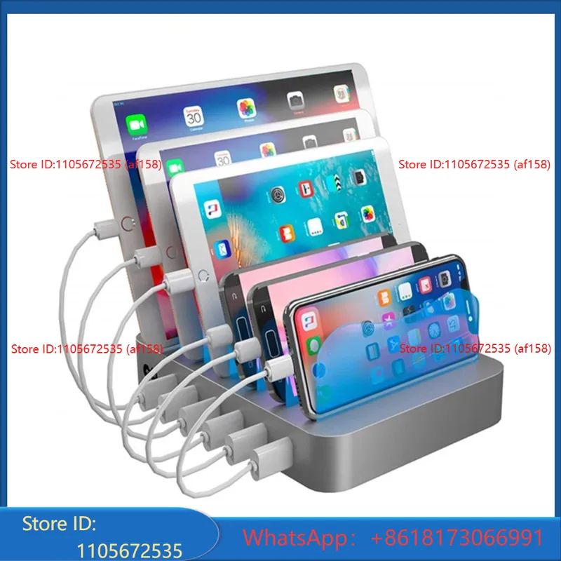 6USB desktop phone holder, sma - Watch Smartwatch review and price