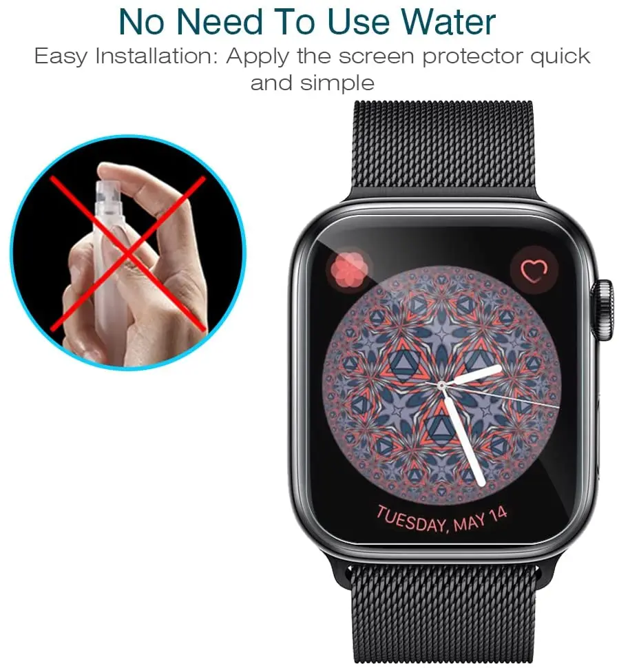 Screen Protector for Apple Wat - Smart Watch Screen Protector review and price