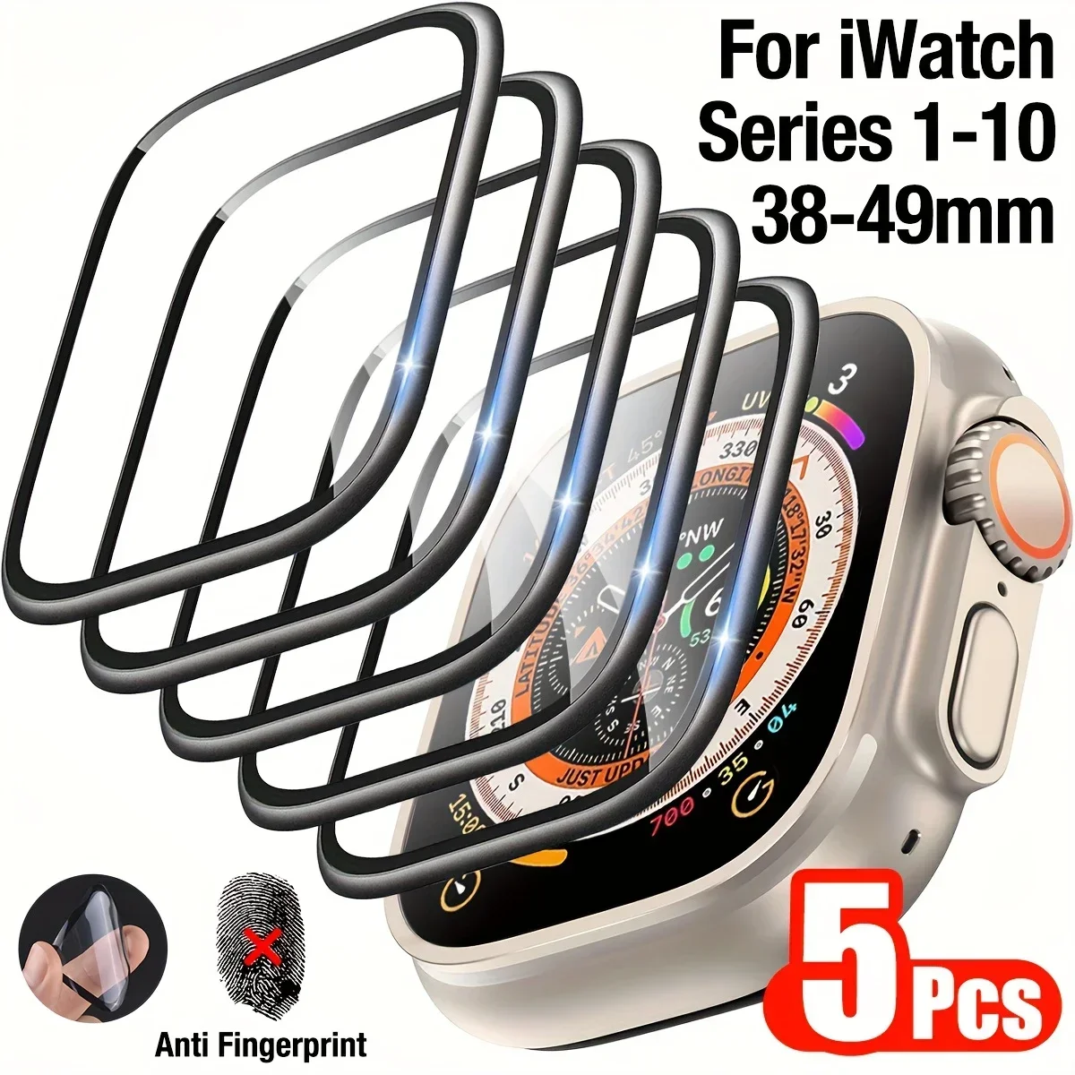 1-5pcs Anti-scratch Film For A - Smart Watch Screen Protector review and price