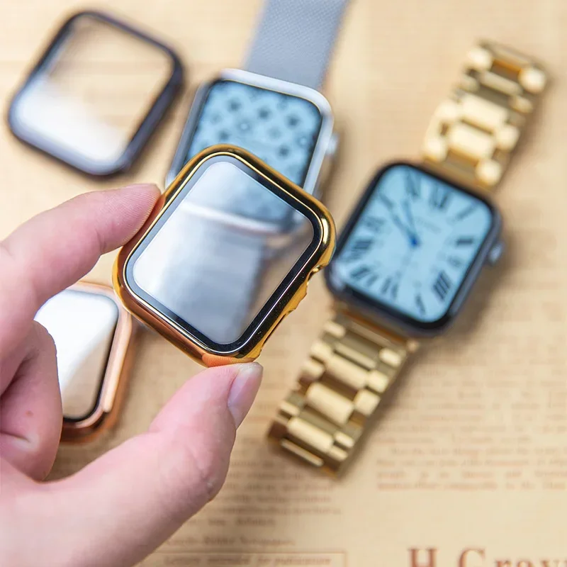 Glass+case For Apple Watch ban - Smartwatch Watches For Women Smart review and price