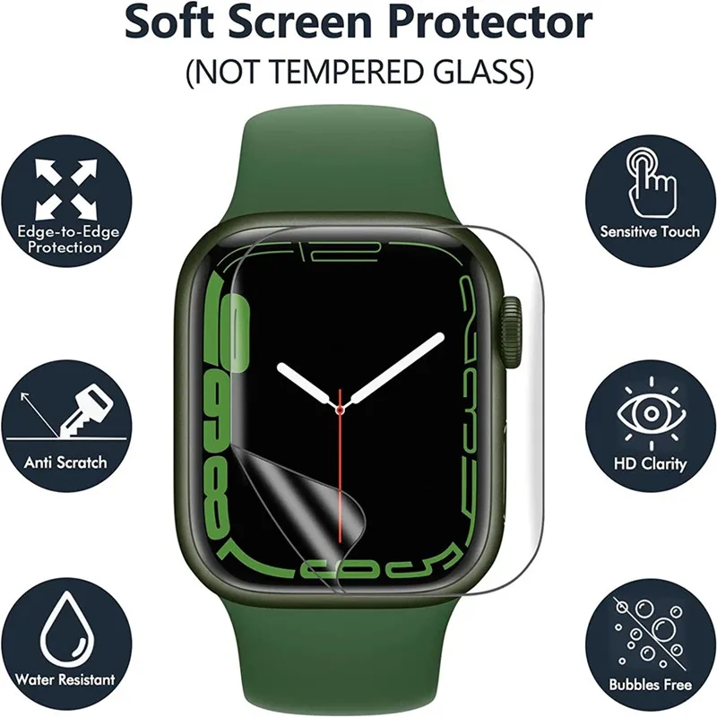 3PCS Hydrogel Film for Apple W - Smart Watch Screen Protector review and price