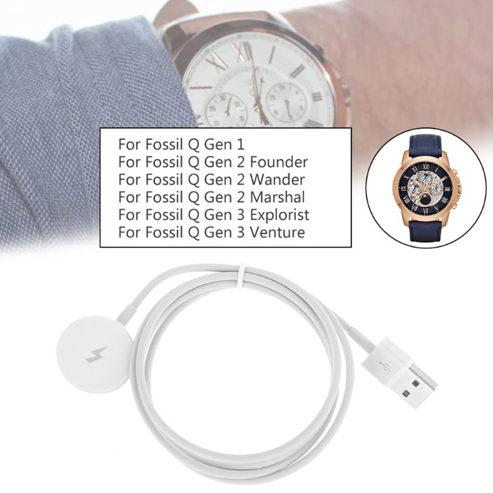 Watch Charger Cable USB Chargi - Fossil Watches Smartwatch Charger review and price