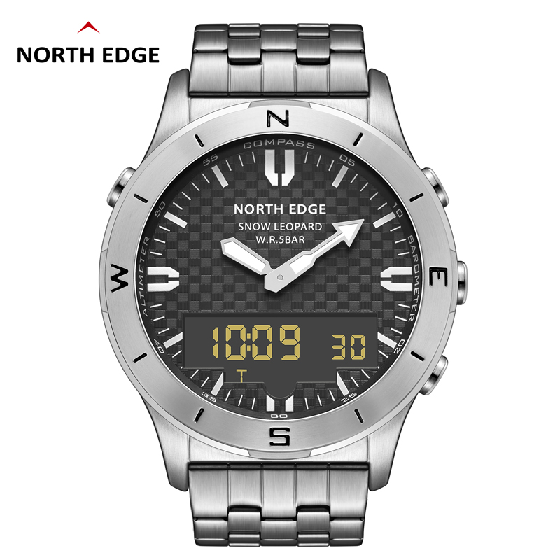 NORTH EDGE Men's Sports Digita - Hybrid Smartwatch review and price